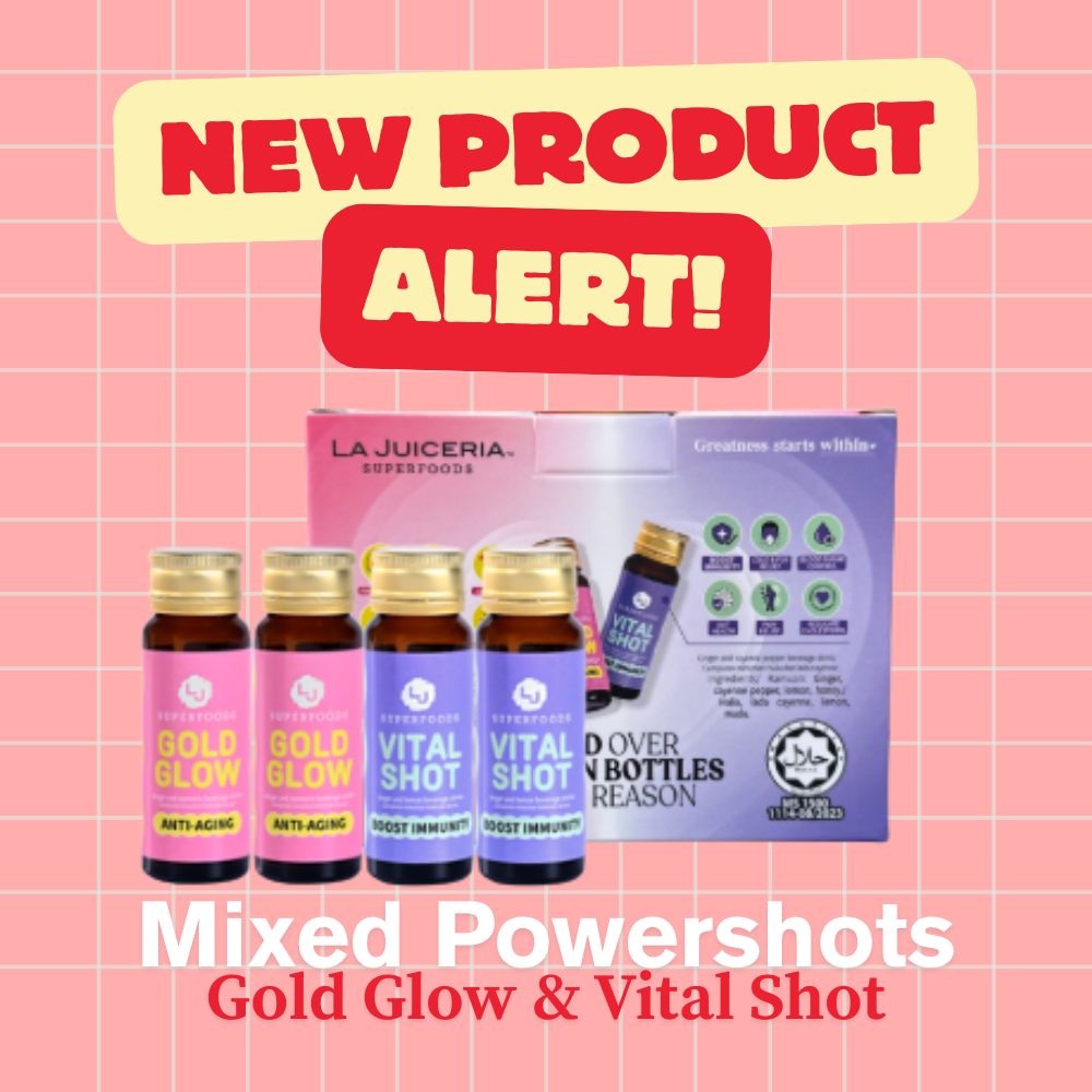 Mix Powershots (Trial Pack) - Gold Glow + Vital Shot