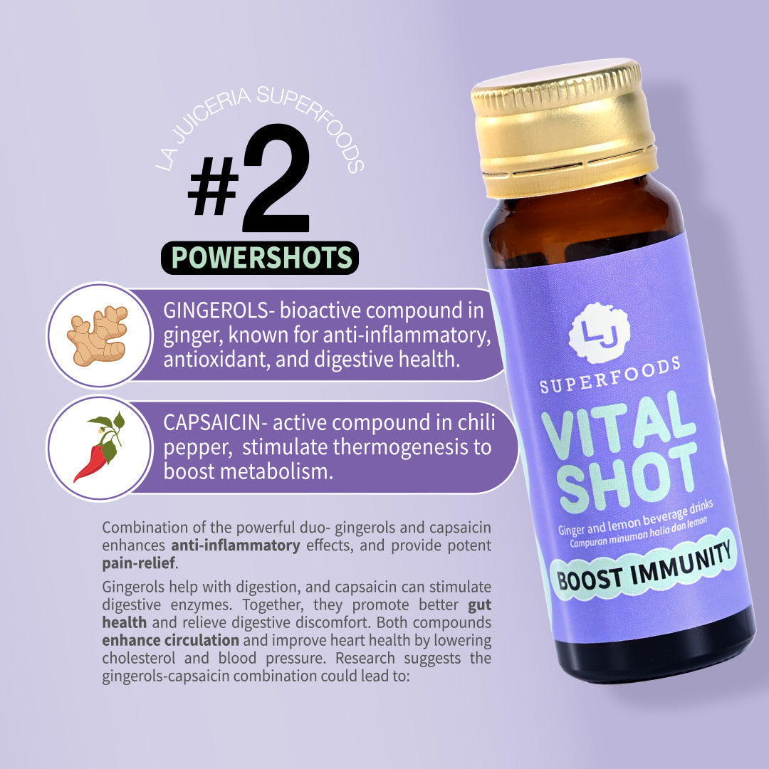 Mix Powershots (Trial Pack) - Gold Glow + Vital Shot